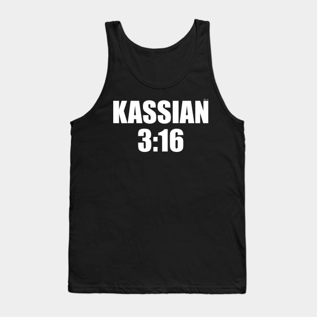 Kassian 3:16 Tank Top by Beerleagueheroes.com Merch Store